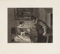 TvB G 1915
<br/>
Man bij vrouw aan het spinet
<br/>
<em>Marcus, Jacob Ernst (1774-1826)</em>